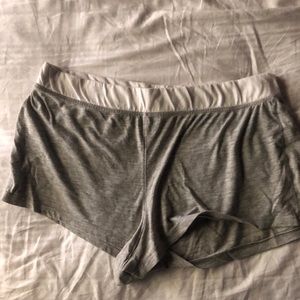 Cotton Sleep Shorts Grey